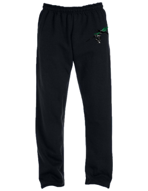Open-Bottom Sweatpants